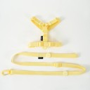 Adjustable Dog Harness with Lead Length 85-145 cm Neck Circumference 38-58 cm and Body Circumference 36-50 cm Straps with Sliding Buckles 4