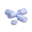 Adjustable Dumbbells 2 pcs 1 kg 2 kg 3 kg and 4 kg with Quick Assembly by Rotation and Non-Slip Handle for Home and Gym Workouts 2