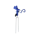 Adjustable Fishing Rod Holder Folding Stand 37 cm Metal Spike Rod Holder for Shore Fishing at Water and Bottom 5