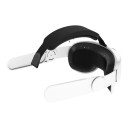 Adjustable Head Strap 21.9 x 19 cm for Meta Quest 2 with Rotating Wheel and Padding for Better Support and Comfort in VR 6
