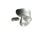 Adjustable Size Women's Ring Made of Copper Alloy Relief Motif of Human Face Modern Artistic Design Original Fashion Jewellery 2