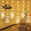 Adorno navideño colgante, iluminado 3