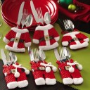 Adornos de mesa navideños - 6 piezas 1
