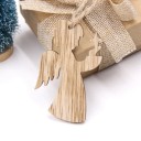 Adornos navideños de madera 3 piezas 43