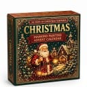 Adventní kalendář Diamantové malování 24 vánočních ozdob S poutky na zavěšení Ozdoby na vánoční stromeček DIY sada pro děti i dospělé 3