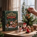 Adventní kalendář s vánočními postavičkami 24 ks Ozdoby na stromeček se závěsnými poutky Vánoční dekorace a dárek pro děti i dospělé 6
