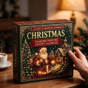 Adventskalender Diamantmålning 24 juldekorationer Med upphängningssnören Dekorationer för julgran DIY-set för barn och vuxna 5