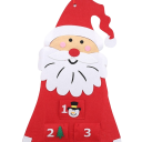 Adventskalender Julemanden 115 x 45 cm 2