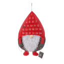 Adventskalender nisse 40 x 40 cm 1