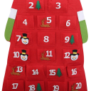 Adventskalender Weihnachtsmann 115 x 45 cm 3