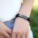 Ægte læderarmbånd til kvinder J2443 6