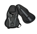 AeroBand el- och akustisk basgitarr med mikrofon och fodral Silikonsträngar Smärtfritt spel Pedagogiskt instrument Neutral design 5