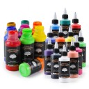 Aerografo colore 100 ml Acrilico a base d'acqua pronto per l'uso senza diluizione Asciugatura rapida e resistente all'acqua Per modelli tessili scarpe e legno 27
