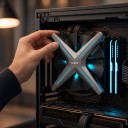 Αερόψυκτης υπολογιστή 120 x 120 mm χωρίς πλαίσιο με ARGB φωτισμό PWM ρύθμισης στροφών και πτερωτές 40 mm στα 12 V έως 1600 rpm 6