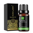 Æterisk olie 10 ml Kvalitetsaromaolie til diffuser og aromalampe Duft til stearinlysfremstilling Naturlig duft Afslapning Hjemmearomaterapi 25