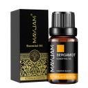 Æterisk olie 10 ml Kvalitetsaromaolie til diffuser og aromalampe Duft til stearinlysfremstilling Naturlig duft Afslapning Hjemmearomaterapi 11