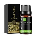 Æterisk olie 10 ml Kvalitetsaromaolie til diffuser og aromalampe Duft til stearinlysfremstilling Naturlig duft Afslapning Hjemmearomaterapi 18