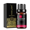 Æterisk olie 10 ml Kvalitetsaromaolie til diffuser og aromalampe Duft til stearinlysfremstilling Naturlig duft Afslapning Hjemmearomaterapi 17