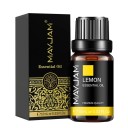 Æterisk olie 10 ml Kvalitetsaromaolie til diffuser og aromalampe Duft til stearinlysfremstilling Naturlig duft Afslapning Hjemmearomaterapi 9