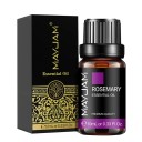 Æterisk olie 10 ml Kvalitetsaromaolie til diffuser og aromalampe Duft til stearinlysfremstilling Naturlig duft Afslapning Hjemmearomaterapi 16