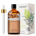 Æterisk olie 100ml med glasdråber Aromaterapi Duftolie til diffuser Naturlig duft Afslapning Hjemmebrug Dråber 10