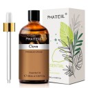 Æterisk olie 100ml med glasdråber Aromaterapi Duftolie til diffuser Naturlig duft Afslapning Hjemmebrug Dråber 24