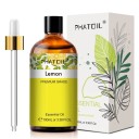 Æterisk olie 100ml med glasdråber Aromaterapi Duftolie til diffuser Naturlig duft Afslapning Hjemmebrug Dråber 4