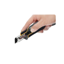 Afbryderkniv 15,8 cm Skarp universalkniv til at skære papir, pap, folie, hobbykniv til kontor, værksted, hushold, skole, håndværk 2