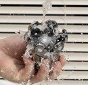 Afeitadora eléctrica con accesorios Afeitadora portátil resistente al agua con pantalla LED Afeitadora de vello de cabeza para hombres Recortadora de barba inalámbrica 3