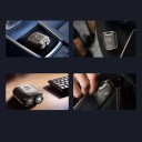 Afeitadora eléctrica ENCHEN Mini6 con cabezales flexibles en 2 direcciones 60 min de funcionamiento Batería de 350 mAh Li-ion Carga USB-C a prueba de agua gris oscuro 5