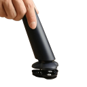 Afeitadora eléctrica para hombres, recortadora de barba rotativa, afeitadora portátil para hombres con cabezales giratorios magnéticos, afeitadora recargable con cuchillas giratorias 2