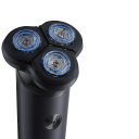 Afeitadora eléctrica para hombres, recortadora de barba rotativa, afeitadora portátil para hombres con cabezales giratorios magnéticos, afeitadora recargable con cuchillas giratorias 3