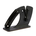 Affilacoltelli da cucina con manico Angolo di affilatura regolabile da 22 a 46° Pietra abrasiva in carburo Dimensioni 21 x 7,5 x 13,5 cm 2