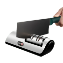 Affilatore elettrico per coltelli da cucina Affilatore automatico a 4 fasi in acciaio inossidabile Affilatura professionale per coltelli Accessori da cucina 4