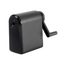 Affilatore manuale con manovella per artisti Affilatore professionale a manovella per matite con punta lunga Affilatore con durezza regolabile della matita Affilatore manuale per matite da schizzo e disegno 11,4 x 5,7 x 14,1 cm 1