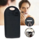 Affilatore manuale per lamette da barba per prolungare la vita del silicone pulitore per lamette strumento in gomma nero e blu 4