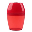 Affilatore meccanico trasparente per matite in plastica per studenti 6 x 2,8 cm 2