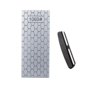 Affilatore per coltelli diamantato 1000 grit con supporto Affilatoio ultrafine con guida scorrevole Affilatura di coltelli, forbici e attrezzi 1