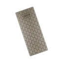 Affilatore per coltelli diamantato 1000 grit Pietra abrasiva ultrafine Superficie a nido d'ape Affilatrice da cucina per utensili e coltelli da viaggio 4