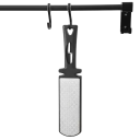 Affilatore per coltelli diamantato a doppia faccia 400/1000 grit Superficie in titanio Affilatura ceramica Coltelli da cucina Coltelli da macellaio e da barbecue 2