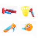 Affyrings- og fangspil med kurv og bold til børn og voksne Plastisk kurv med håndtag og aftrækker Mål 24 x 12,5 cm Bold 3 cm 2