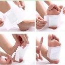 Afgiftende bambus fodplaster 10 stk. 6