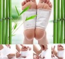 Afgiftende bambus fodplaster 10 stk. 10