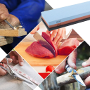 Afiador de facas duplo 240/800 grit em corindo branco com base antiderrapante pedra de afiar para facas de cozinha e ferramentas de escultura 2