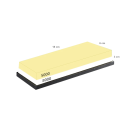 Afiador de Facas Duplo Lado 5000/8000 grit em Corindo Branco com Base Antiderrapante Pedra de Afiar para Polimento de Lâminas e Afiamento Fino de Ferramentas 2