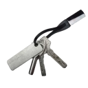 Afiador de facas portátil em forma de mini chaveiro Ferramenta de aço para camping Afiador exterior para caminhadas e sobrevivência 5