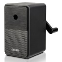 Afiador de Lápis Elegante Afiador Manual com Manivela Afiador de Lápis Ajustável Afiador de Mesa com 5 Níveis Ajustáveis 10,4 x 6,1 x 10,9 cm 4