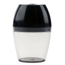 Afiador de Lápis Transparente Compacto Afiador Mecânico de Plástico para Estudantes 6 x 2,8 cm 1
