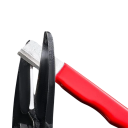 Afilador de cuchillos de cocina con diamante de tungsteno y piedra cerámica para afilar herramientas domésticas y tijeras de jardín. 9