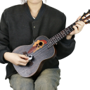 Afinador y calibrador de tono portátil para guitarra 2 en 1, accesorio musical multiusos, compacto, color blanco. 3